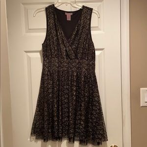 Black & Gold Dress